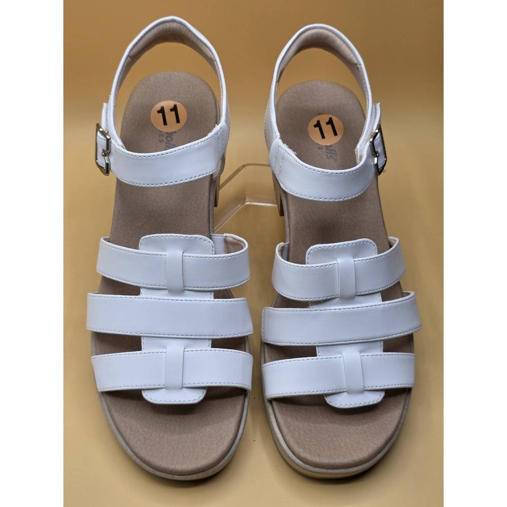 Dr. Scholl's Oh Kay Women's Sandal - White, Size 11 New